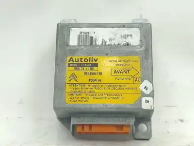 Second-hand car spare part airbag control unit for citroen xsara (n1) 1.6 i oem iam references 9633504180