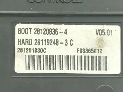 Pezzo di ricambio per auto di seconda mano scatola relè/fusibili per citroen c4 picasso i monospace (ud_) 2.0 hdi 138 riferimenti oem iam 966405908001  281208364