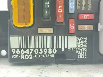 Piesă de schimb auto la mâna a doua panou siguranțe pentru citroen c4 picasso i monospace (ud_) 2.0 hdi 138 referințe oem iam 9664705980  