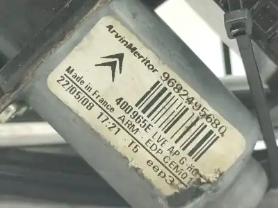 Second-hand car spare part driver left window regulator for citroen c4 picasso i monospace (ud_) 2.0 hdi 138 oem iam references 9221cv  9682495680