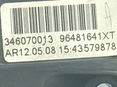 Gebrauchtes Autoersatzteil lenkradkontrolle zum citroen c4 picasso i monospace (ud_) 2.0 hdi 138 oem-iam-referenzen 96481641xt  346070013