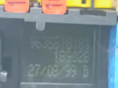 Автозапчасти б/у блок реле/предохранителей за peugeot 206 fastback (2a/c) 1.4 i ссылки oem iam 9635518180  9635518180