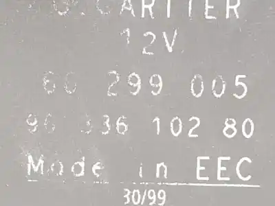 Second-hand car spare part electronic module for peugeot 206 fastback (2a/c) 1.4 i oem iam references 9639610280  9639610280