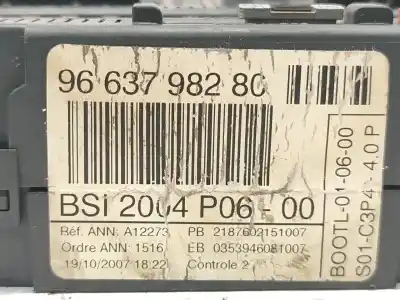Автозапчастина б/у реле/запоперівник для peugeot 207/207+ (wa_, wc_) 1.4 посилання на oem iam 9663798280  9663798280