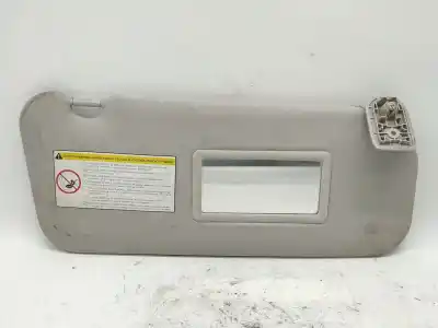 Second-hand car spare part right sunshade for peugeot 207/207+ (wa_, wc_) 1.4 oem iam references 16126929bj