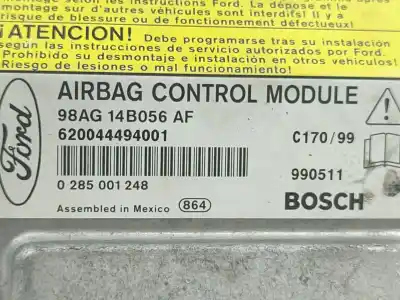 Piesă de schimb auto la mâna a doua unitate de control airbag pentru ford focus i (daw, dbw) 1.8 turbo di / tddi referințe oem iam 98ag14b056af  98ag14b056af