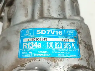 Автозапчасти б/у компрессор кондиционера воздуха за skoda octavia i (1u2) 1.9 tdi ссылки oem iam 1j0820805  1j0820803k