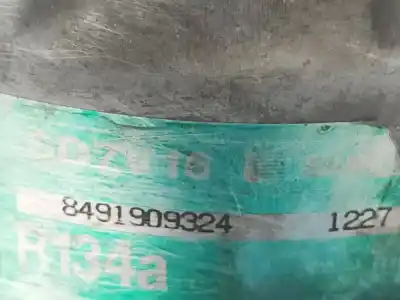 Автозапчасти б/у компрессор кондиционера воздуха за peugeot 206 fastback (2a/c) 1.9 d ссылки oem iam 6453tk  sd7v161227