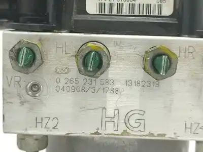 Peça sobressalente para automóvel em segunda mão abs por opel combo tour 1.7 cdti 16v referências oem iam 93172000  13182319