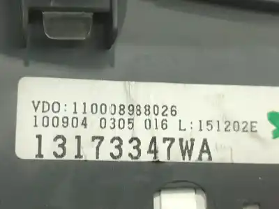 Peça sobressalente para automóvel em segunda mão quadrante por opel combo tour 1.7 cdti 16v referências oem iam 13173347wa  13173347wa