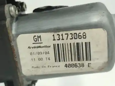 Second-hand car spare part driver left window regulator for opel combo tour 1.7 cdti 16v oem iam references 93186828  13173068