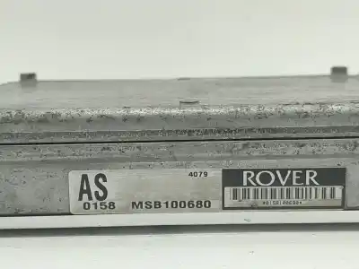 Peça sobressalente para automóvel em segunda mão centralina de motor uce por rover 200 ii fastback (rf) 220 d/sd referências oem iam msb100680  msb100680