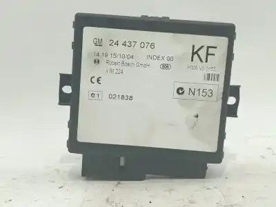Peça sobressalente para automóvel em segunda mão módulo eletrônico por opel zafira a monospace (t98) 2.0 dti 16v (f75) referências oem iam 24437076