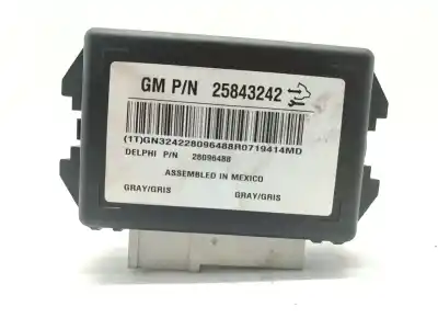 Pièce détachée automobile d'occasion module confort pour chevrolet captiva (c100, c140) 2.0 d 4wd références oem iam 25843242