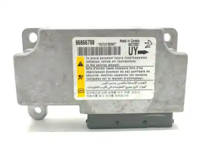 Pièce détachée automobile d'occasion boitier de commande d'airbag pour chevrolet captiva (c100, c140) 2.0 d 4wd références oem iam 96866798