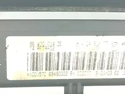 Peça sobressalente para automóvel em segunda mão comando de sofagem (chauffage / ar condicionado) por citroen c5 i (dc_) 2.0 hdi (dcrhzb, dcrhze) referências oem iam 96470014ze  96470014ze