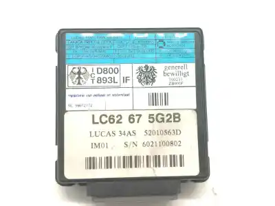 Second-hand car spare part electronic module for mazda 626 v (gf) 2.0 (gfer) oem iam references 52010563d