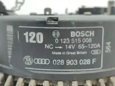 Peça sobressalente para automóvel em segunda mão alternador por audi a4 b5 (8d2) 1.9 tdi referências oem iam 028903018fv  028903028f