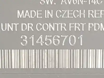 Peça sobressalente para automóvel em segunda mão módulo eletrônico por volvo v40 fastback (525) d2 referências oem iam 31456701  31456701