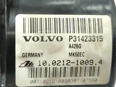 Peça sobressalente para automóvel em segunda mão abs por volvo v40 fastback (525) d2 referências oem iam 31400645  31423315
