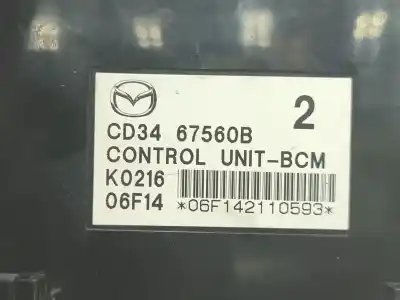 Pezzo di ricambio per auto di seconda mano modulo elettronico per mazda 5 (cr19) 2.0 cd (cr19) riferimenti oem iam cd3467560b  cd3467560b