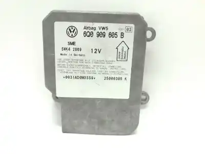 Автозапчасти б/у блок управления подушками безопасности за volkswagen passat b5 (3b2) 1.9 tdi ссылки oem iam 6q0909605b