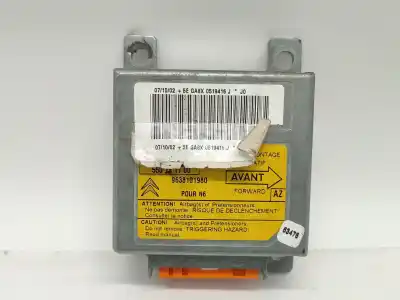 Автозапчасти б/у блок управления подушками безопасности за citroen xsara (n1) 2.0 hdi 90 ссылки oem iam 9638101980