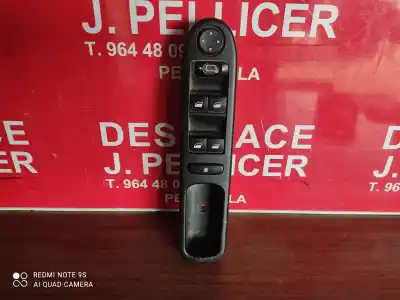Pièce détachée automobile d'occasion COMMANDE DE LÈVE VITRE AVANT GAUCHE pour PEUGEOT 307 CC (S1)  Références OEM IAM 6554KT  