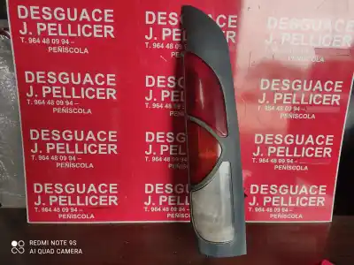 Second-hand car spare part right tailgate light for renault kangoo (f/kc0) authentique 64 cv / 47 kw oem iam references   