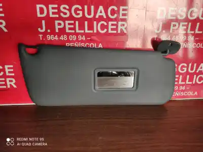 Second-hand car spare part right sunshade for renault kangoo (f/kc0) alize 64 cv / 47 kw oem iam references 8200028067