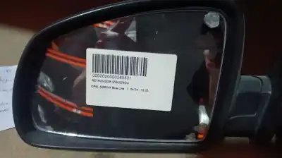 Peça sobressalente para automóvel em segunda mão espelho retrovisor esquerdo por opel meriva blue line referências oem iam   