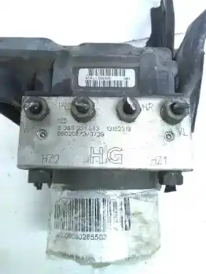 Peça sobressalente para automóvel em segunda mão abs por opel meriva blue line referências oem iam 0265231583  