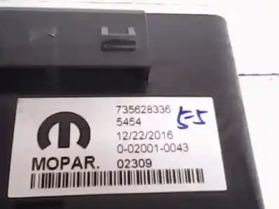 Pezzo di ricambio per auto di seconda mano modulo elettronico per fiat 500 cabrio (150) lounge riferimenti oem iam 735628336  