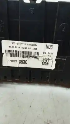 Peça sobressalente para automóvel em segunda mão quadrante por seat leon (1p1) emocion referências oem iam 1p0920804bx  