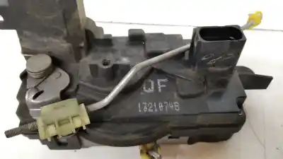 Second-hand car spare part left front door lock for opel zafira b cosmo oem iam references 13222741