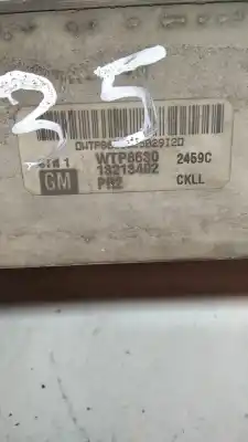 Pezzo di ricambio per auto di seconda mano intercooler per opel zafira b cosmo riferimenti oem iam 13213402  