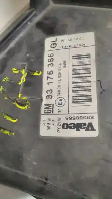 Peça sobressalente para automóvel em segunda mão farol / farolim direito por opel meriva cosmo referências oem iam 93175365  