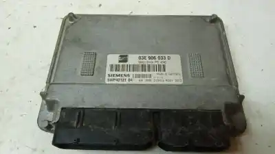 İkinci el araba yedek parçası Ecu Motor Kontrol Cihazi için SEAT IBIZA (6L1) Cool OEM IAM referansları 03E906033D  