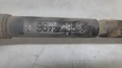 Peça sobressalente para automóvel em segunda mão transmissão dianteira esquerda por citroen c3 business referências oem iam 9672238580  