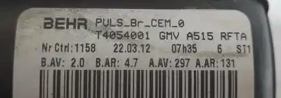 Peça sobressalente para automóvel em segunda mão motor de sofagem por citroen c3 business referências oem iam t4054001  