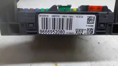 Second-hand car spare part fuse box unit for citroen c3 business oem iam references 9666952080  
