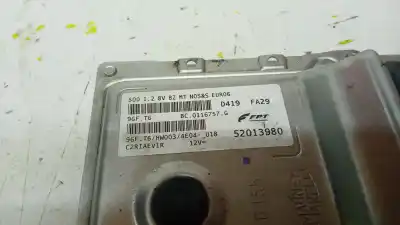 Second-hand car spare part ecu engine control for fiat 500 1000 oem iam references 52013980  