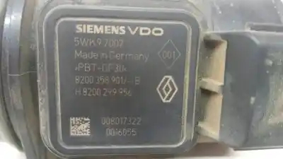 Pezzo di ricambio per auto di seconda mano Misuratore Di Flusso per RENAULT CLIO II FASE II (B/CB0) Authentique Riferimenti OEM IAM 8200358901B  