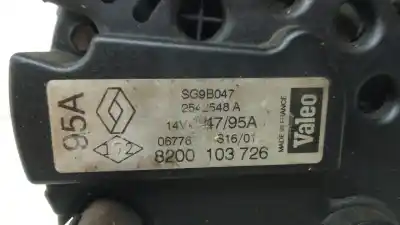 Автозапчасти б/у генератор за renault scenic (ja..) 1.6 16v dynamique (ja0b/11) ссылки oem iam   