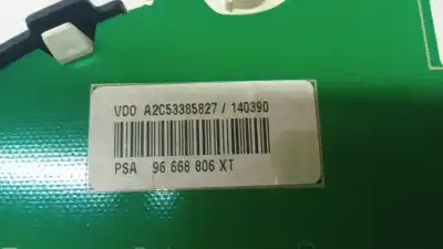 Second-hand car spare part dashboard for citroen c3 collection oem iam references   