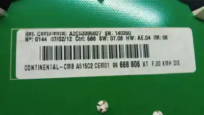 Second-hand car spare part dashboard for citroen c3 collection oem iam references   