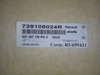 Pezzo di ricambio per auto di seconda mano tetto interno per renault captur helly hansen riferimenti oem iam   
