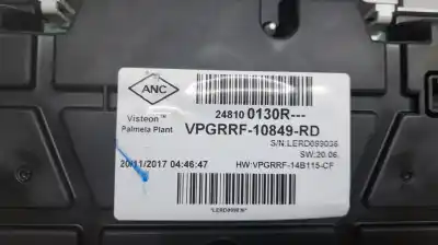 Pezzo di ricambio per auto di seconda mano pannello degli strumenti per renault captur helly hansen riferimenti oem iam 