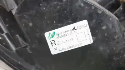 Second-hand car spare part right tailgate light for renault captur helly hansen oem iam references   