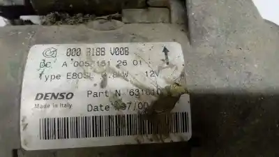 Second-hand car spare part starter motor for smart coupe pure oem iam references 0003188v008  